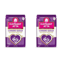 Elephant Atta Chakki Gold Chapatti Flour Atta Premium Flour Naan Flour