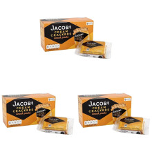 JACOBS Cream Cracker Multipack 8 Snack Packs 185 g Pack of 3