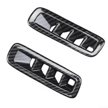 Air Trim Outlet Cover Carbon Fiber Pillar for CX5 20172024 Black Interior Vent Replacement