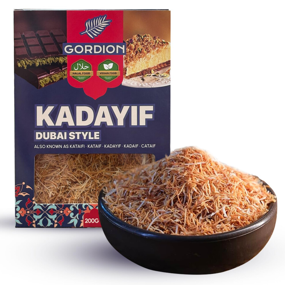 Gordion Kadayif Kataifi Premium Roasted Chopped Pastry Perfect For Dubai S