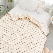 Baby Blanket Lightweight Breathable Toddler Throw With Inner Dot Pattern Unisex For Boys And Girls Newborn Shower Gift