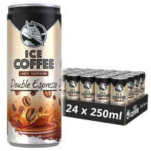 HELL Ice Coffee Double Espresso  24 x 250ml Cans  48mg100ml Caffeine 20  Co