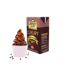 Ice Cream Mix Soft Serve Jersey Gold Luxury Chocolate Ice Cream Mix Super