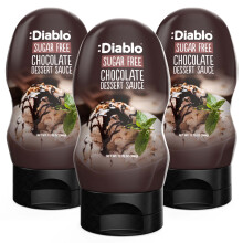 Diablo Sugar Free Dessert Sauce GlutenFree Syrup Drizzle Sweetener Keto Fr