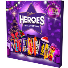 Cadbury Heroes Christmas Adventure Calendar 232g
