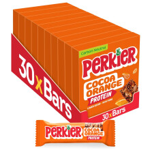 Perkier Cocoa Orange Bars 30 Bars Vegan Gluten Free Protein High Fibre Lowe