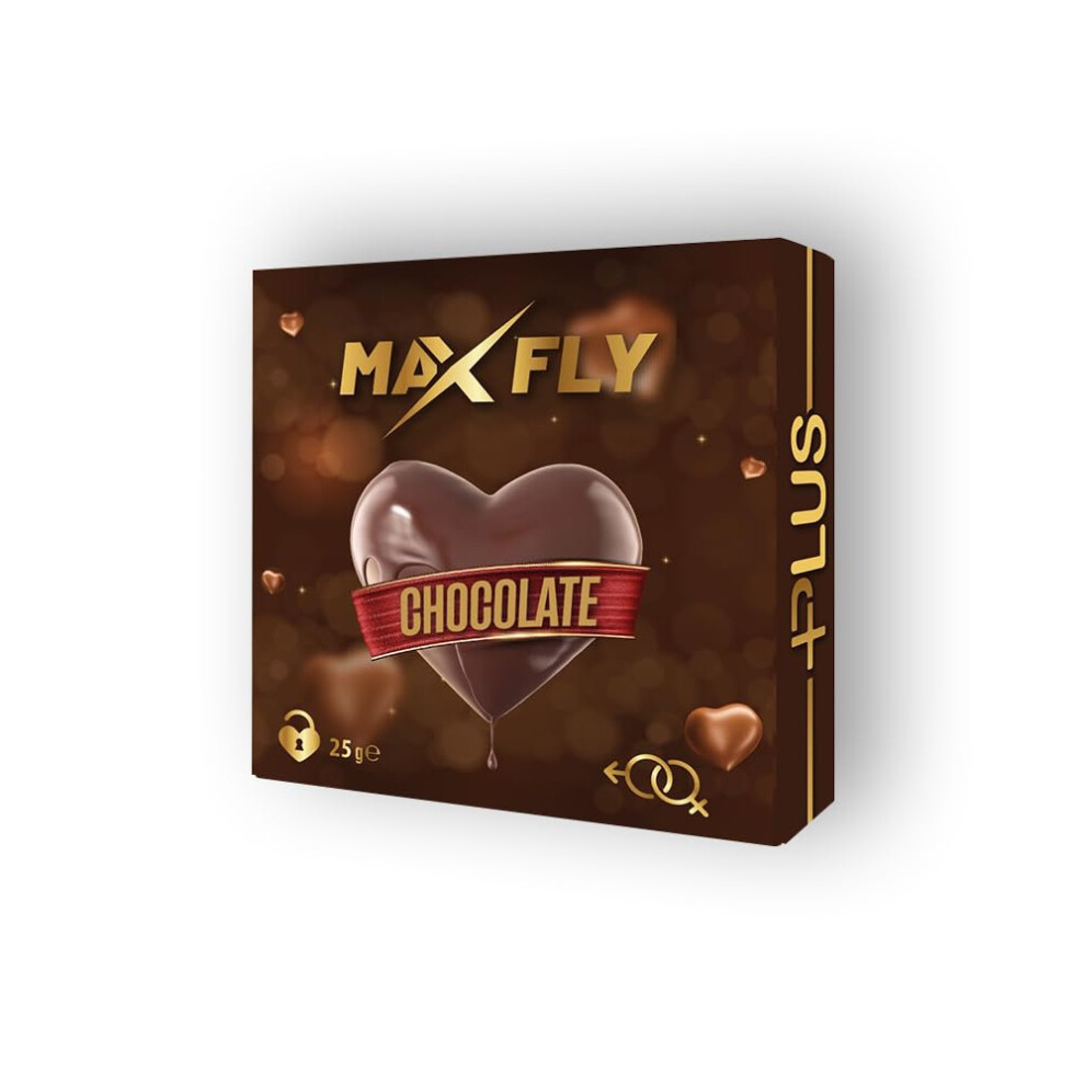 Maxfly Aphrodisiac Milk Chocolate Bar To Improve Mood Performance Energy