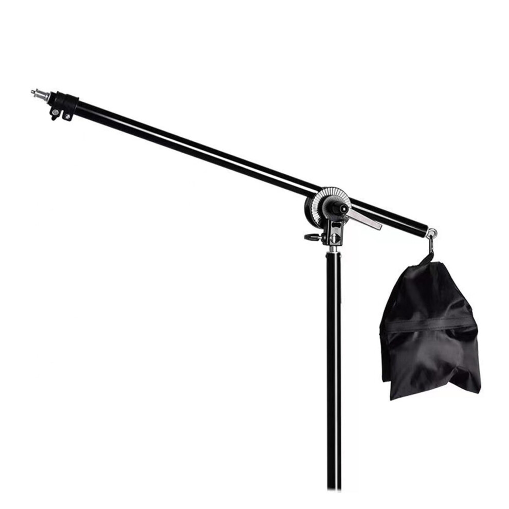 Photography Lighting Boom Arm Adjustable Aluminum Alloy With Sandbag And Secure Tripod Mount 9189345520112