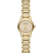 NEW Burberry BU9227 Gold Stainless Steel Analog Quartz Women's Watch