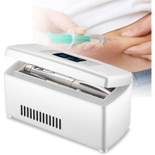 Portable Insulin Cooler with LCD Touch Control, Rechargeable Car and Home Medicine Refrigerator