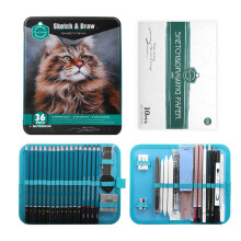 (Sketch Series Suit, Sketch 36-Piece Set) 36-Piece Sketch Painting Tools