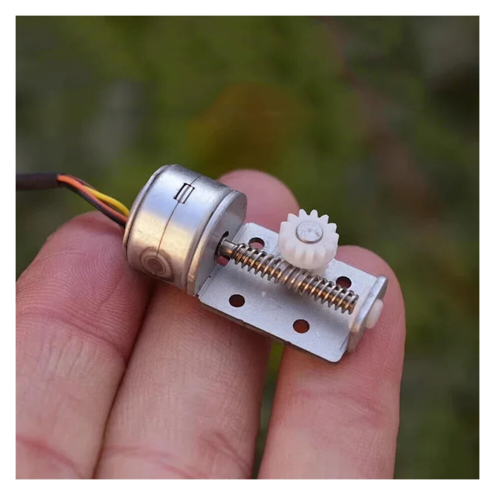 15By 15Mm 2Phase 4Wire Stepper Motor With Linear Screw Shaft And Durable 13Teeth Gear For Diy 9189345520648