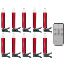 10pcs Candle Shape Lights Delicate Lights LED Candle Lights Lamps