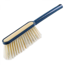 Household Cleaning Soft Hair Sofa Dust Brush Long Handle Bed Cleaning Brush Carpet Clothes Bookcase Curtain Cleaning Tool 1pcs Ink Blue