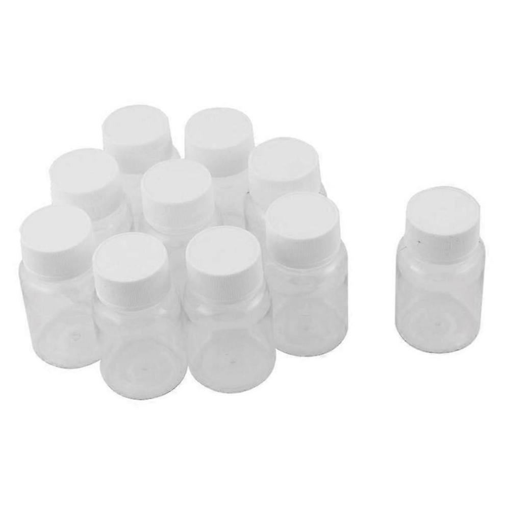 100Pcs Refillable Bottles 15Ml Plastic Pet Clear Empty Seal Bottles Container With Screw Cap 9408048446193