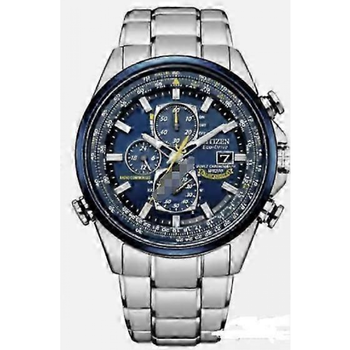 ΝΕΟ Πολυτελές Ρολόι Eco-Drive - Men's World Chronograph