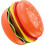 5PCS Ceramic Dinnerware Set with Playful Stackable Burger Shape Plates and Bowls for Kids and Adults 3