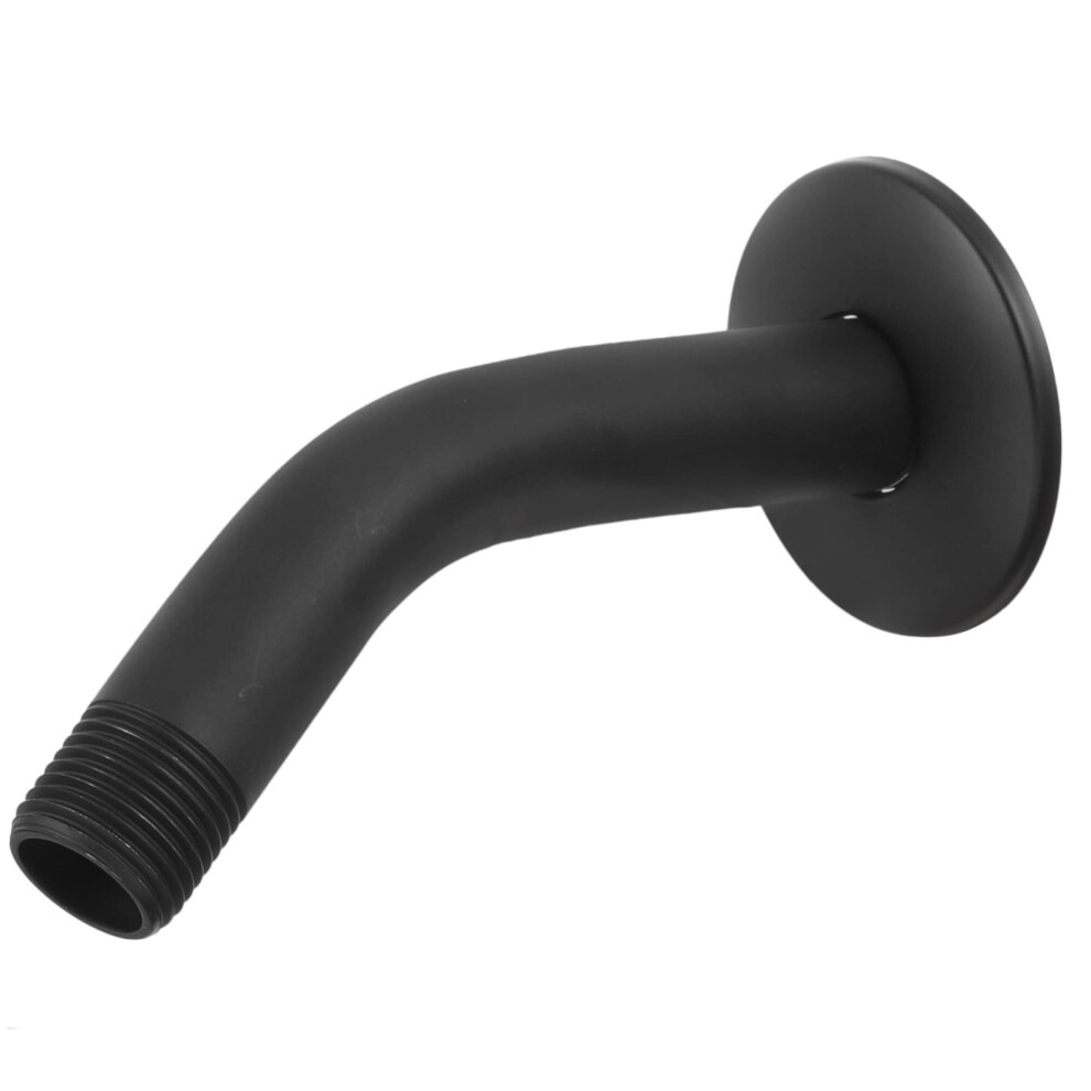 Stainless Steel Elbow Shower Arm Curved 90Degree For Wall Or Ceiling Shower Head Extension Tube Flange 9189345521010