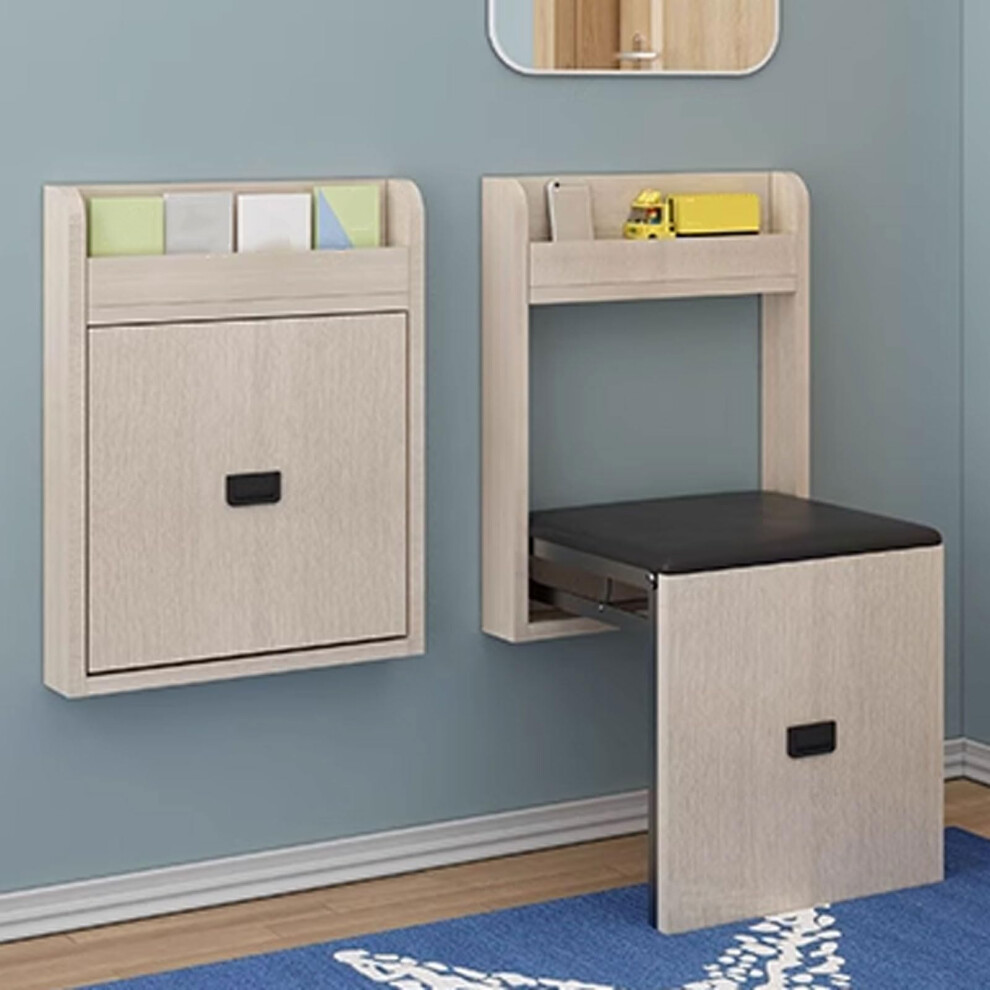 Fold Up Shower Stool Wooden,UltraThin,Easy To Install,Spacesaving,for Elderly,Disabled,Pregnant Woman