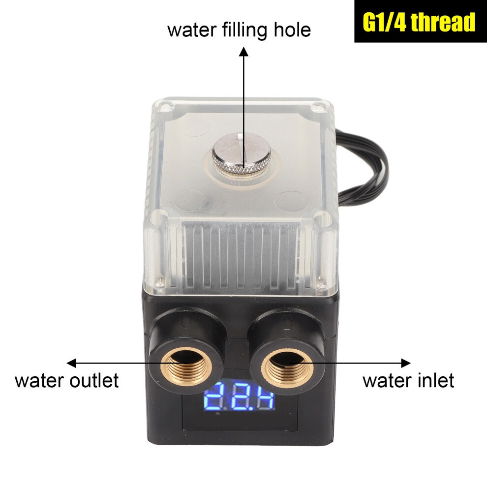 Computer-Kã¼Hlerpumpe, Ultraleise, G1/4-Gewinde, 12 7592057097391