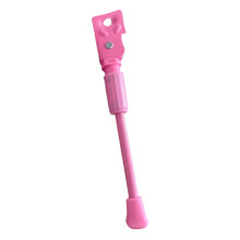 Kids Bike Kickstand Single Side Pink Metal Rear Mount Bicycle Kickstand For 20 Inch Mountain Bikes