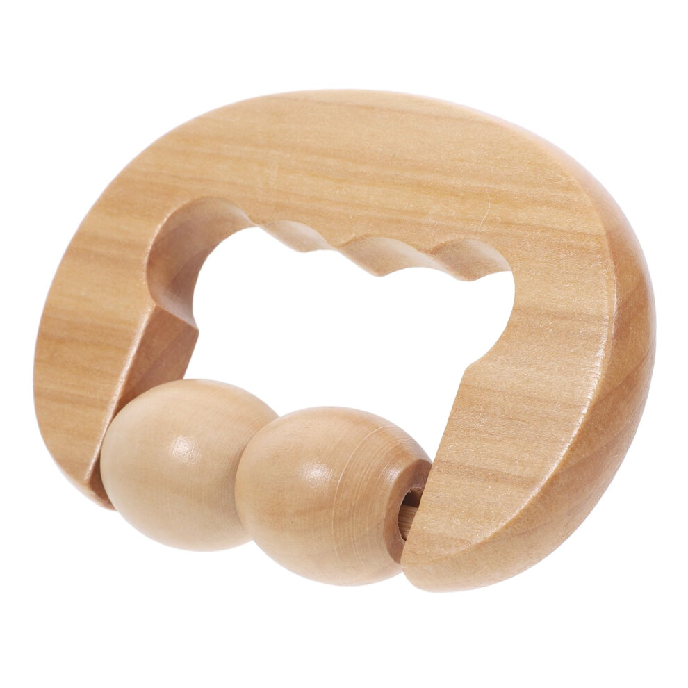 Wooden Massage Roller For Face, Neck, Back, Feet, Arms, Handheld Body Massager Stick For Muscle Soreness Relief