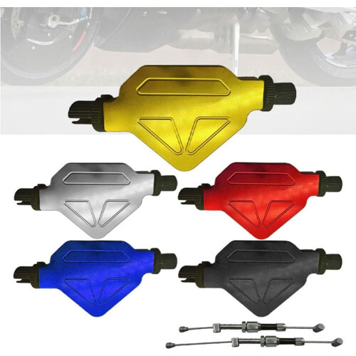 Easy Pull Clutch System for Motorcycles Extended Cable Length Blue Universal Fit Simple Install For All Models 2