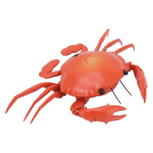 Interactive RC Crab Toy with Movable Pincers - Red Kids Gift