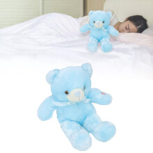 Leuchtender LED-Teddybär Plüschlichtung, 50 cm, Helles Farbenspiel, Interaktives Stofftier