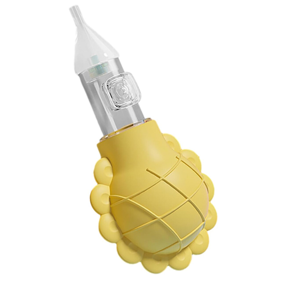 Soft Silicone Baby Nasal Aspirator with Ergonomic Grip, Gentle Suction, Reusable Newborn Nose Cleaner