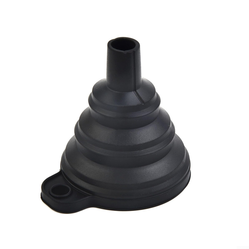 Silicone Car Funnel Heat Resistant Foldable For Oil Petrol Diesel Filling And Vehicle Fluid Change 9189345518157