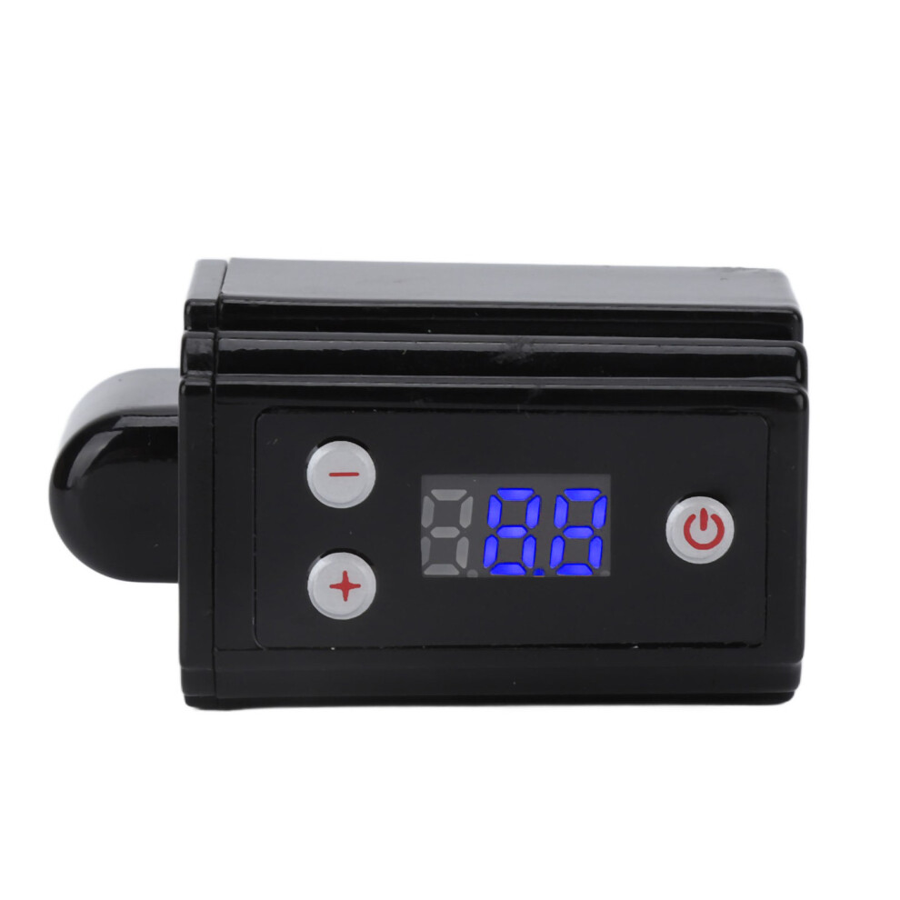 Cordless Tattoo Power Supply 1500mAh LCD 5-12V USB Rechargeable