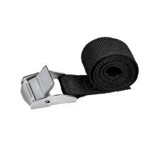 Heavy Duty Ratchet Straps 10pcs Black Adjustable Lashing Straps with Clamping Lock for Cargo