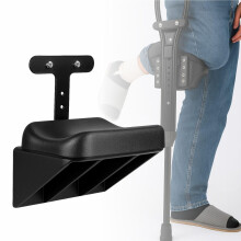 Crutch Knee Rest Adjustable Leg Support For PostOp Recovery And Fracture Care Universal Size Aluminum Frame For Elderly