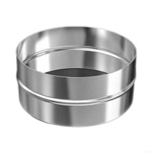 150mm Stainless Steel Exhaust Pipe Connector for Range Hood and Wood Burner, Leak Fit