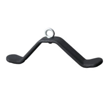Tricep Barbell 2Kg Tricep V Bar, Steel Pulldown Bar, AntiSlip Cable Attachment, Home Gym Lat Pulldown and Bicep Curl