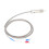 K-Typ Thermoelement-Temperatursensor 0–400 C M12-Gewinde 2 m/6,56 ft Kabel 1