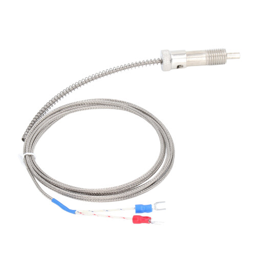 K-Typ Thermoelement-Temperatursensor 0–400 C M12-Gewinde 2 m/6,56 ft Kabel