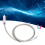 K-Typ Thermoelement-Temperatursensor 0–400 C M12-Gewinde 2 m/6,56 ft Kabel 14