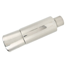 Universal Edelstahl-Auspuff muffler für Auto, tiefer Klang, 61x63mm