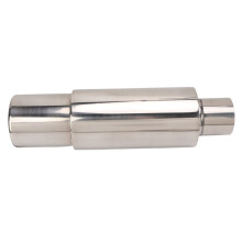 Universal Stainless Steel Exhaust Resonator Muffler 2.5in Inlet 3.5in Outlet