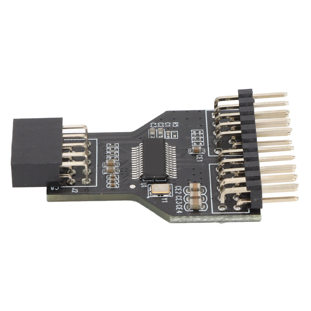 9 Pin Usb Hub 2-Way Splitter Usb2.0 Extension Cable 0.3M Female To Male 8411374993201
