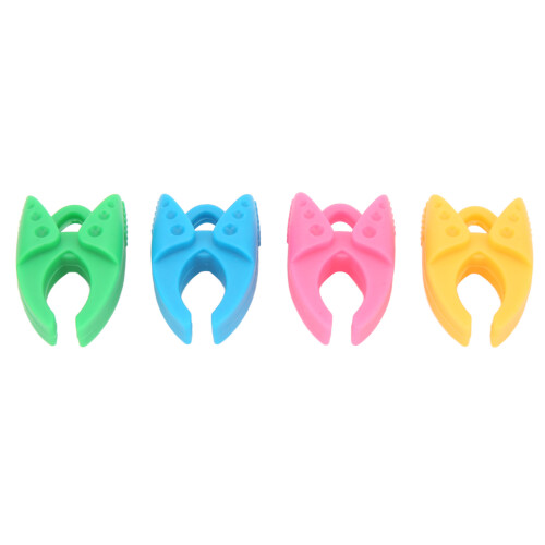 20 Pack Bobbin Holders 4 Color Silicone Clamp for Sewing Embroidery Thread 2