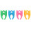 20 Pack Bobbin Holders 4 Color Silicone Clamp for Sewing Embroidery Thread 4