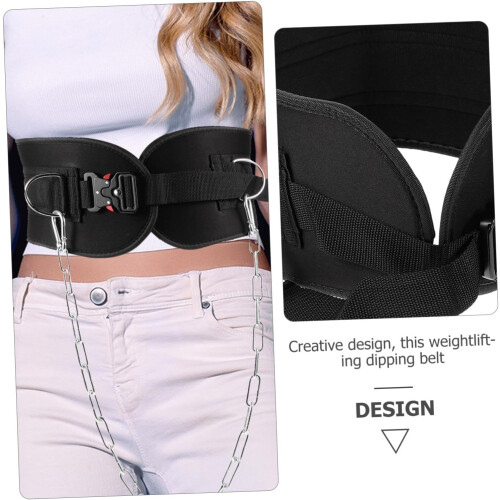 Weight Belt Chain For Home Gym Belts, Adjustable Size, Durable Practical Material, For Weight Training 2