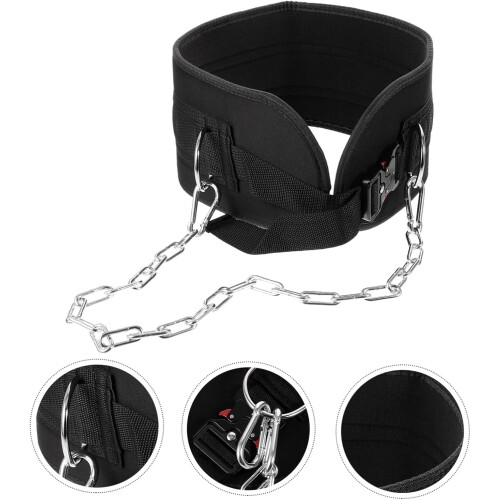 Weight Belt Chain For Home Gym Belts, Adjustable Size, Durable Practical Material, For Weight Training 1