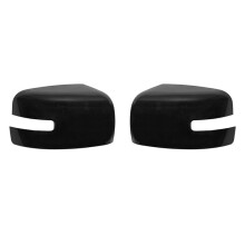 Rearview Mirror Cover Side Mirror Cover Frame Trim Sticker for Renegade 2016-2023 Accessories - ABS Black
