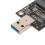 NGFF-zu-USB-3.0-Adapter mit SIM-Kartensteckplatz, 14