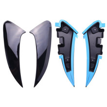Rear Bumper Spoiler Air Vent Outlet Trim Cover for - CLA Class C118 CLA200 CLA250 CLA45 AMG 2020+ Black