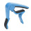 Strong Spring Alloy Guitar Capo with 5 Picks, Scratch-Resistant Blue 5